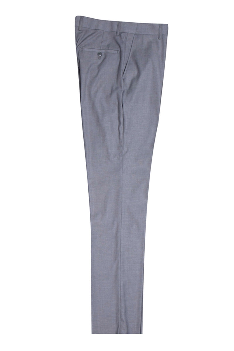 Answer: Men's Light Grey Vest One-Button Suit by Stacy Adams