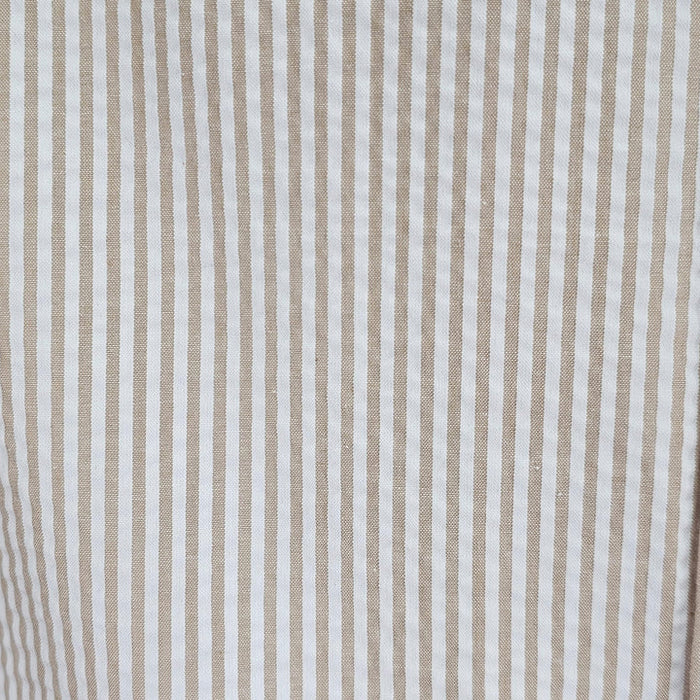 Tan Seersucker 2pc Set by USA Men's Outlet