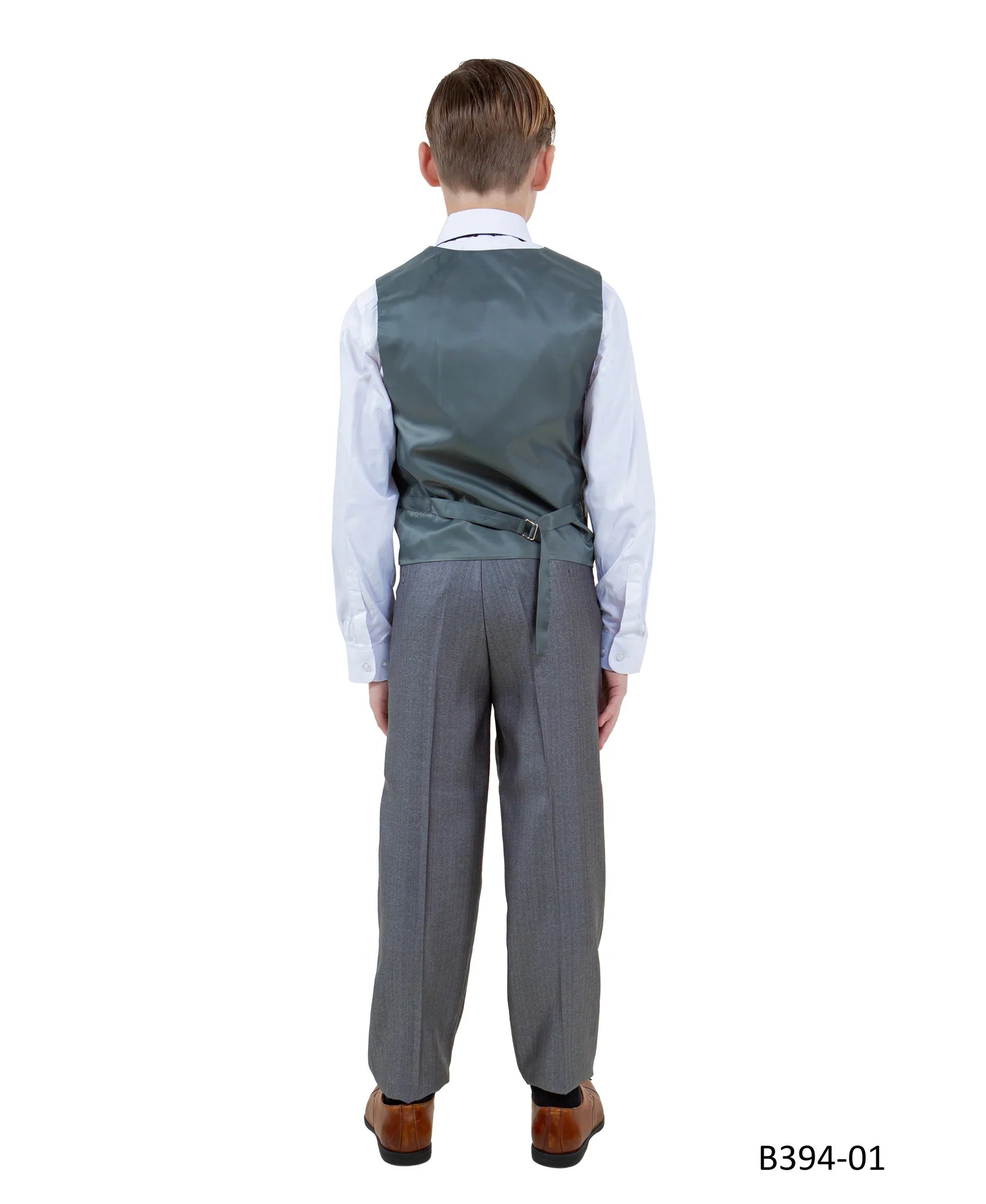 Boys Gray Suit in Toddler Size for Formal Events