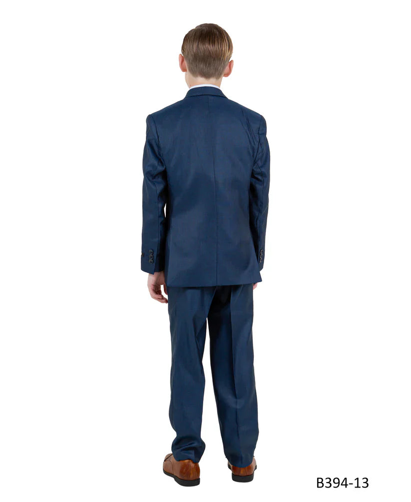 Dapper Navy Boys Suit in Modern Fit - Toddler Style