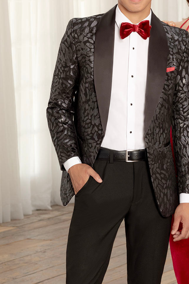 Creed Black Shawl Tuxedo Jacket (Separates) by Ted Stanford