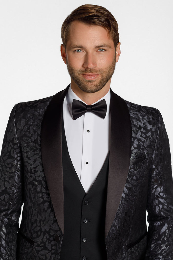 Creed Black Shawl Tuxedo Jacket (Separates) by Ted Stanford