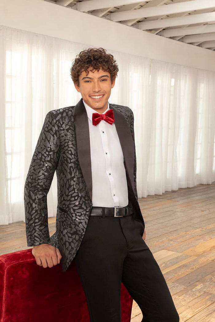 Creed Black Shawl Tuxedo Jacket (Separates) by Ted Stanford