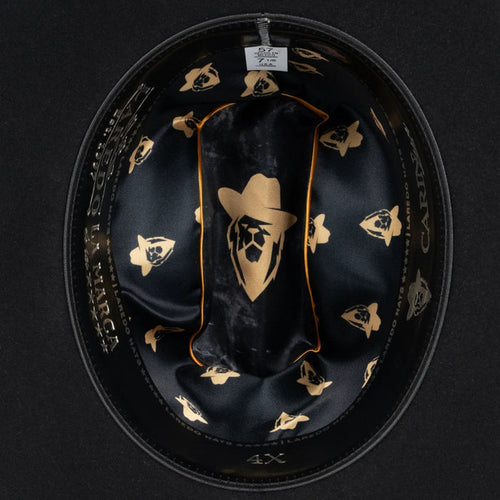 Texana Carin Leon Oficial Color Negro con Pluma de Plata by Laredo Hats
