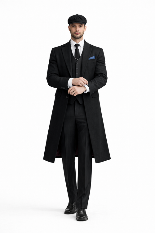 Thomas Shelby Peaky Blinders Gray Wool Suit