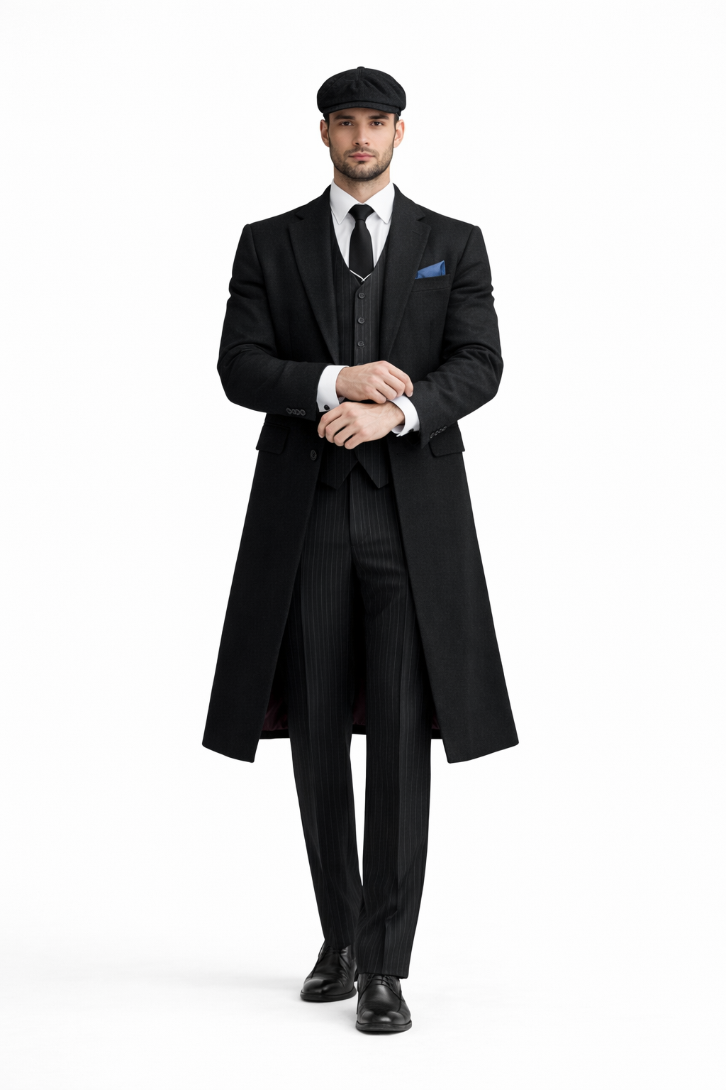 Thomas Shelby Peaky Blinders Gray Wool Suit