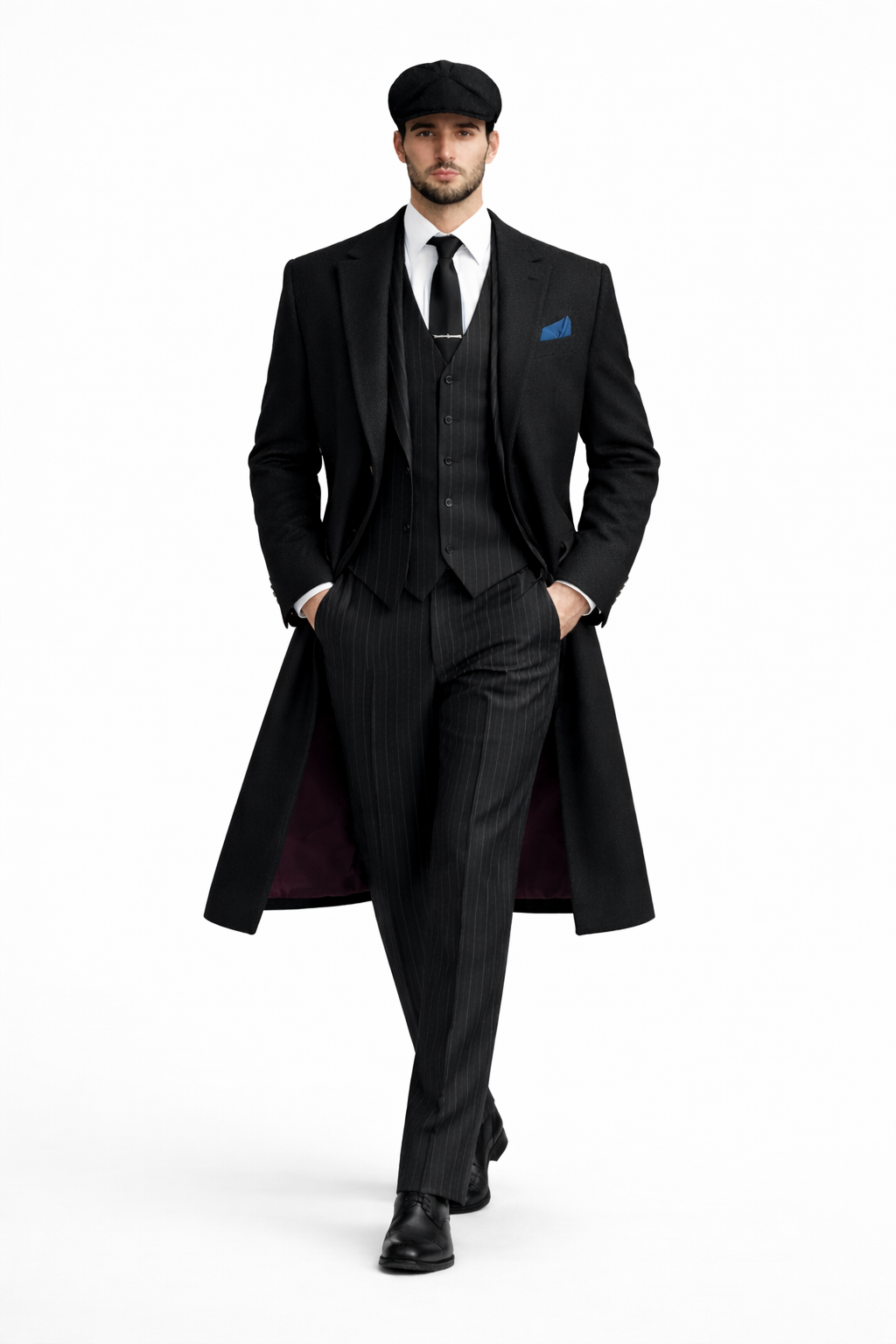 Thomas Shelby Peaky Blinders Gray Wool Suit