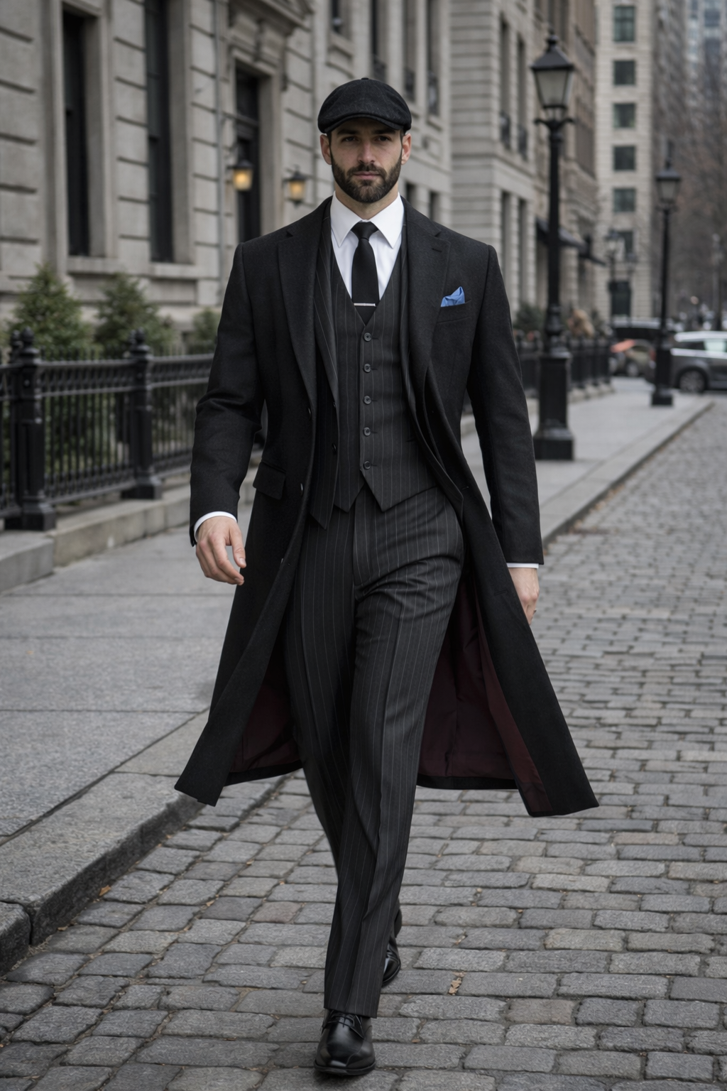 Thomas Shelby Peaky Blinders Gray Wool Suit