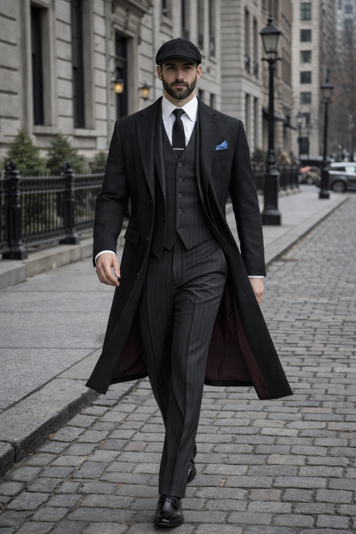 Thomas Shelby Peaky Blinders Gray Wool Suit