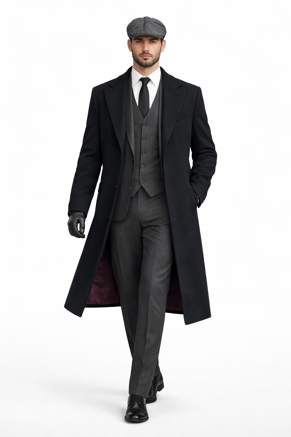Thomas Shelby Peaky Blinders Gray Wool Suit – SuitUSA