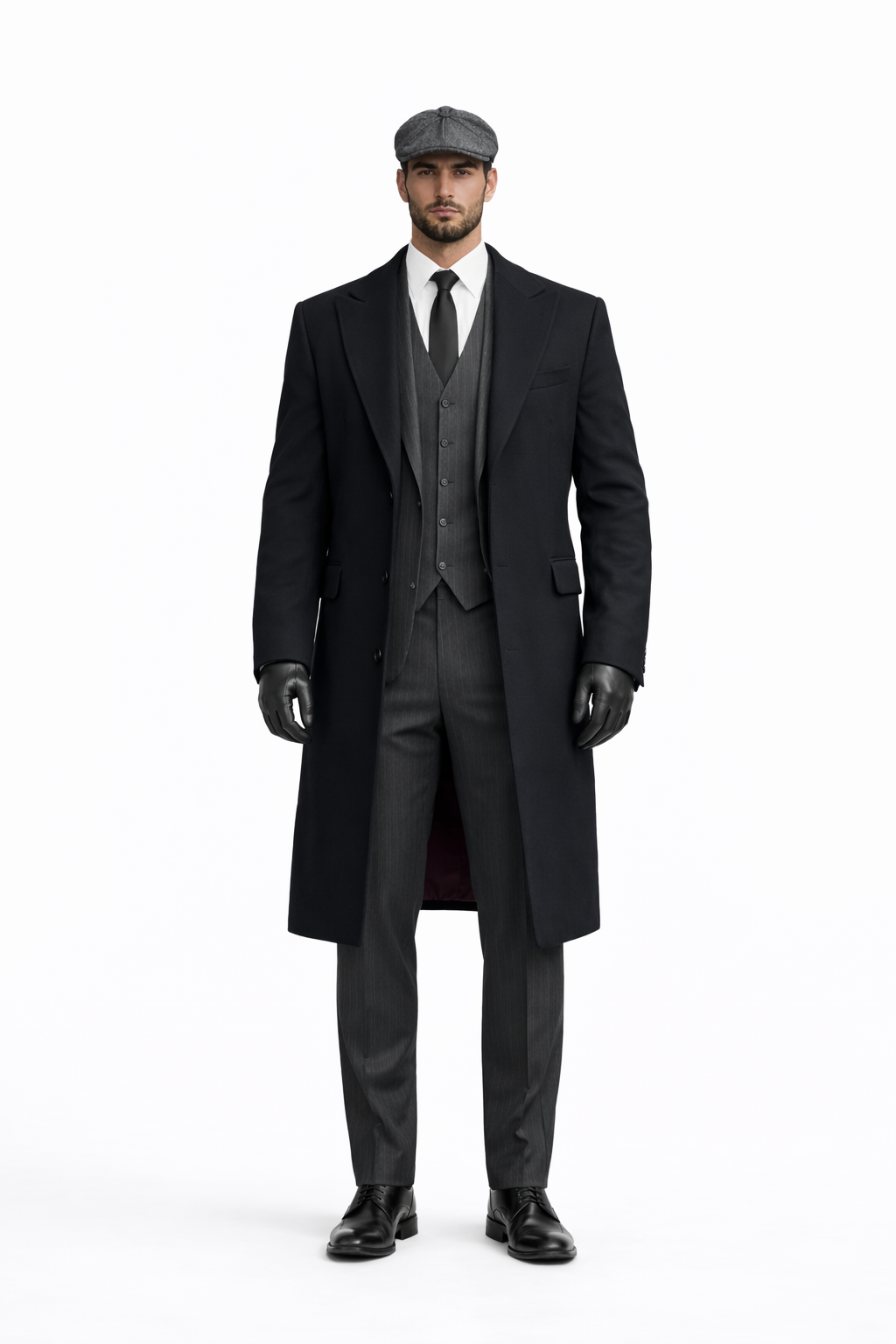 Thomas Shelby Peaky Blinders Gray Wool Suit