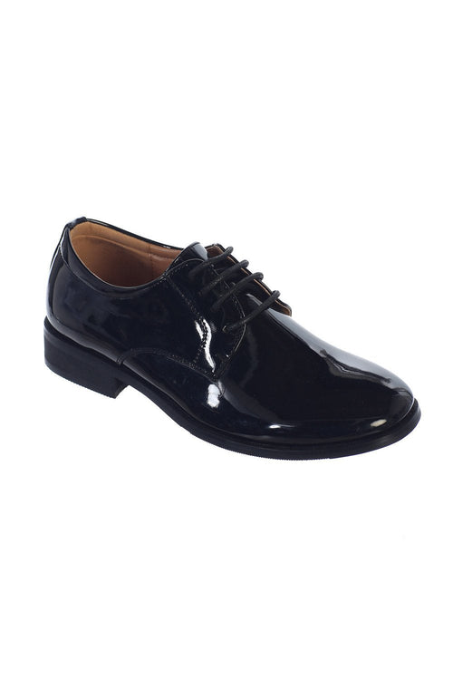 Carson Kids Black Tuxedo Shoes by Tip Top