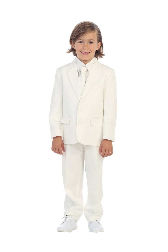 Charlie Kids Ivory Suit 5-Piece Set