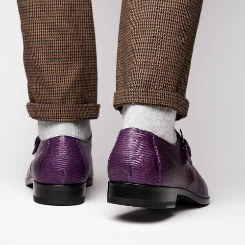 Marco_Di_Milano Toluca: Purple Leather Dress Shoe