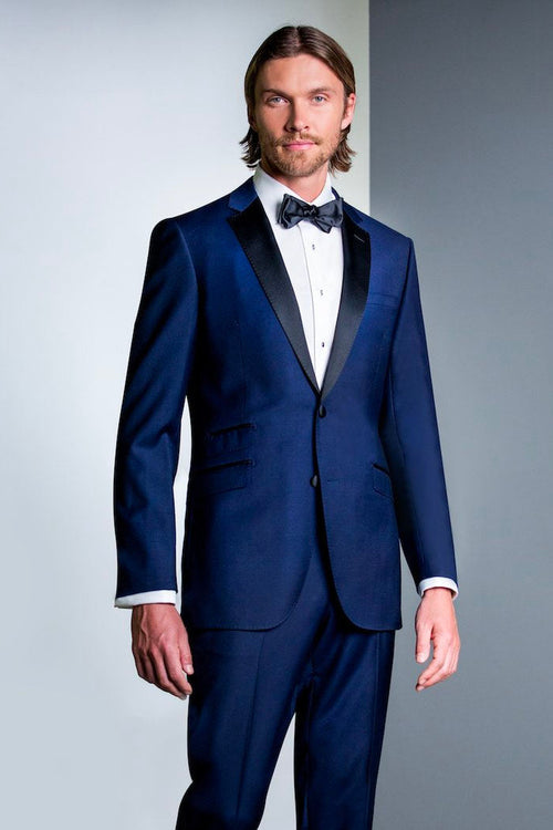 Trend Blue 2-Button Notch Tuxedo (2-Piece Set)