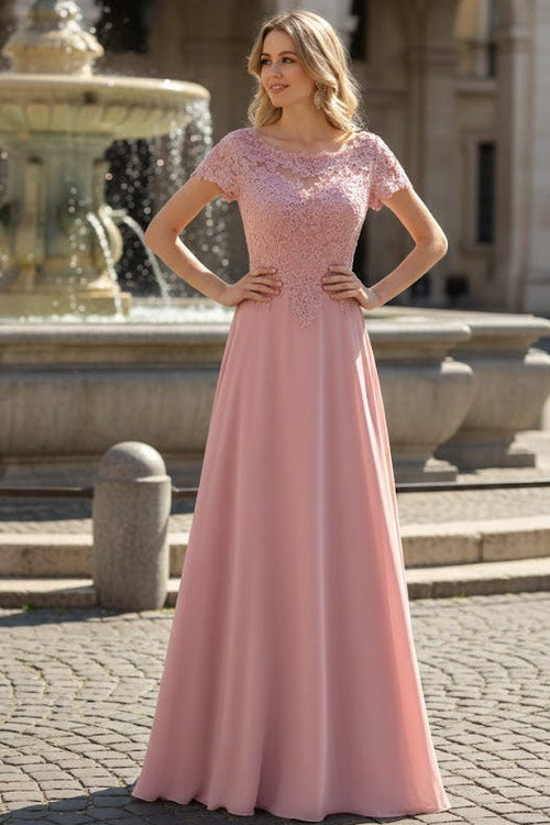 Short Sleeve Mother Of The Bride Dress New Collection