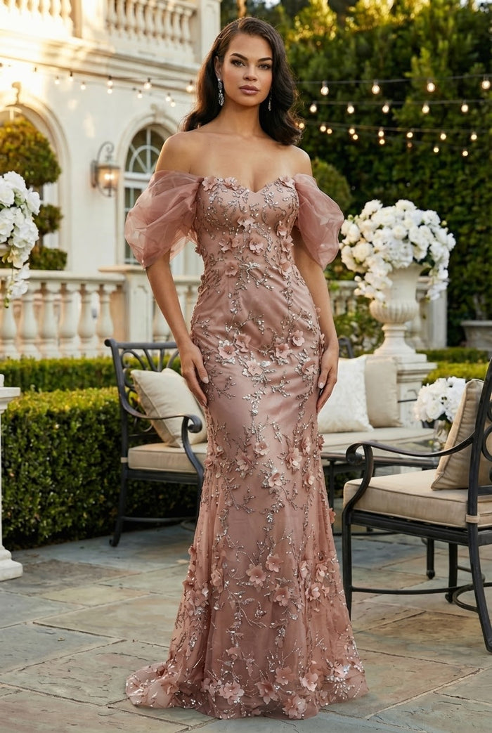 Dusty Blue Quinceanera Mom Dresses Mother of the Quince Gowns