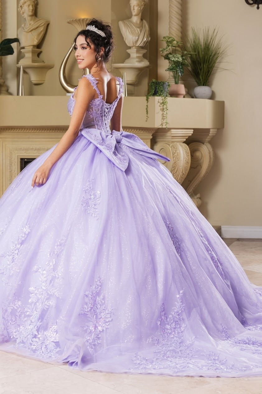 Quinceanera Dress Corset Pleated Embroidered Ball Gown Germoso vestido - Vestidos de 15 años LK269