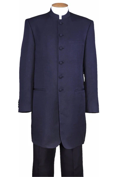 Men’s Black Coat Matrix Keanu Reeves Inspired Long Coat – Classic Mandarin Collar Formal Overcoat, Stylish Winter Trench Coat, Neo Style Jacket