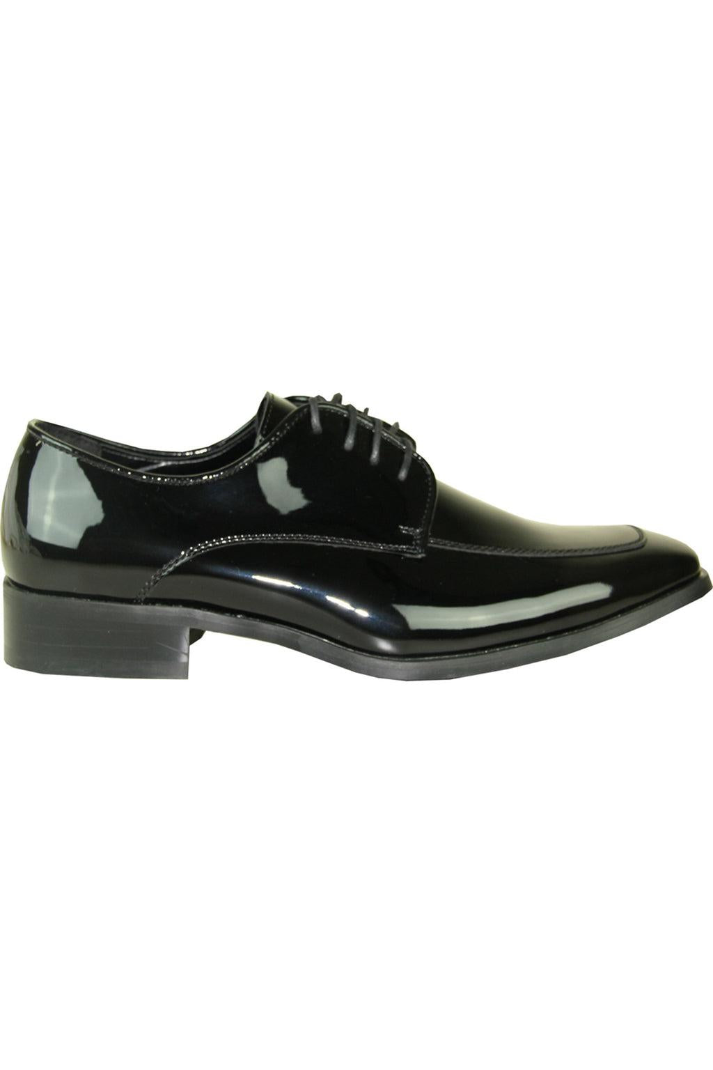 Vittorio Black Tuxedo Shoes by Vangelo