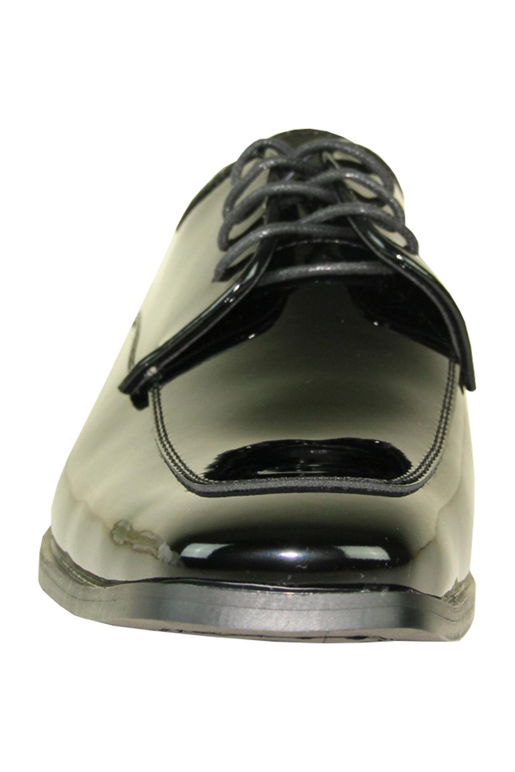 Vittorio Black Tuxedo Shoes by Vangelo