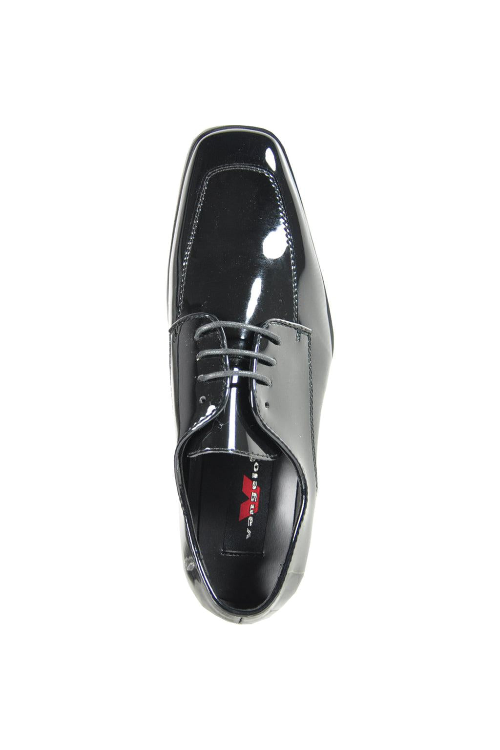 Vittorio Black Tuxedo Shoes by Vangelo