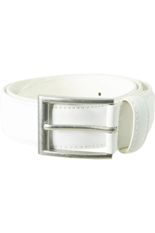 White Dress Belt by Vangeloin