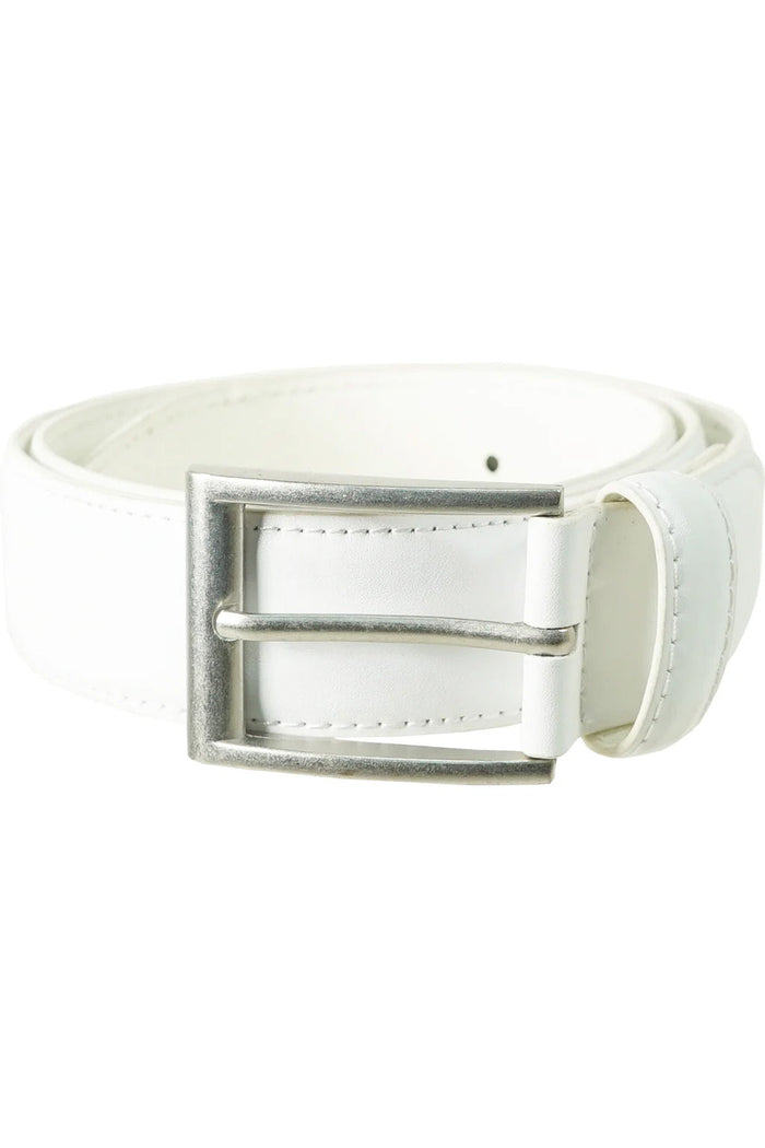 White Dress Belt by Vangeloin