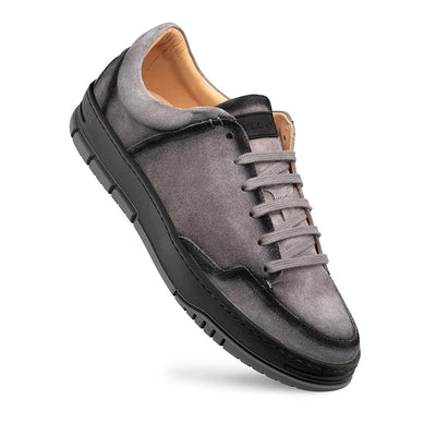Mezlan Villani Suede Street Sneaker Grey (21336)