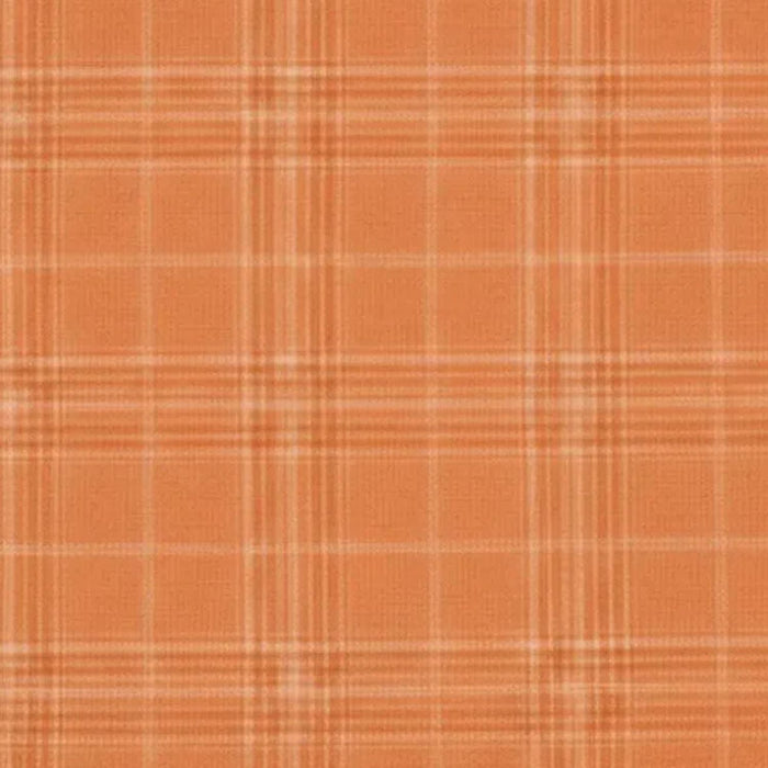 Close up of rust glen plaid fabric pattern on suit
