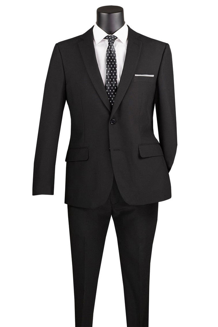 Nico White 1-Button Shawl Tuxedo (3-Piece Set) by Vinci