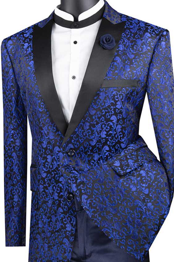 Syracuse Light Grey 2-Button Notch Tuxedo (3-Piece Set) by Vinci