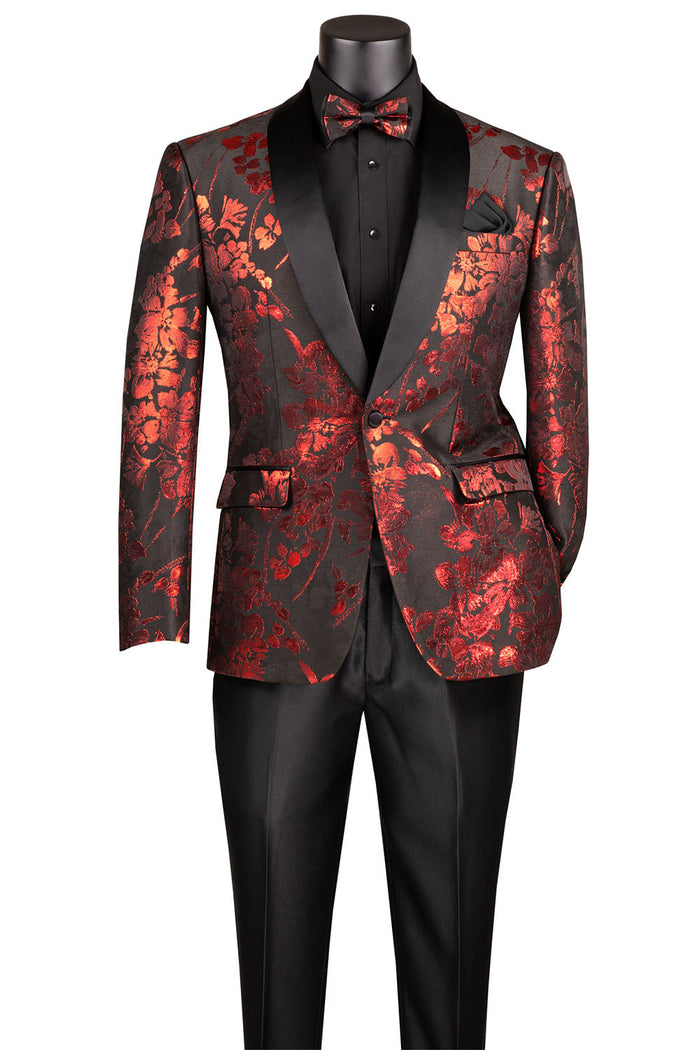 Fusion Black Tuxedo Jacket (Separates) by Vinci