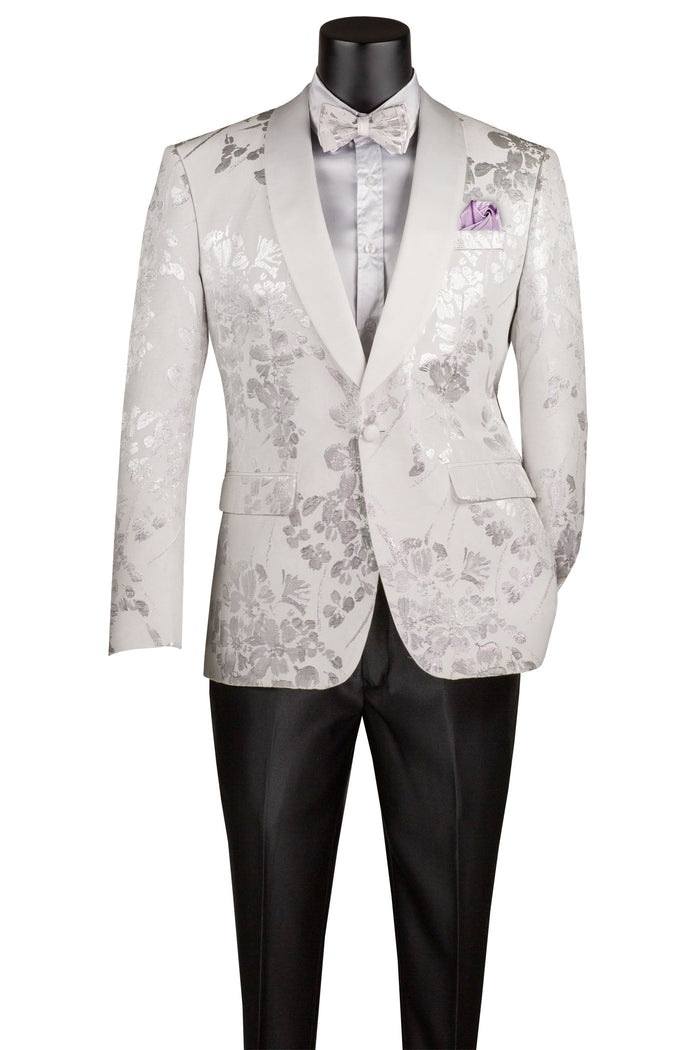 Fusion Red Tuxedo Jacket (Separates) by Vinci