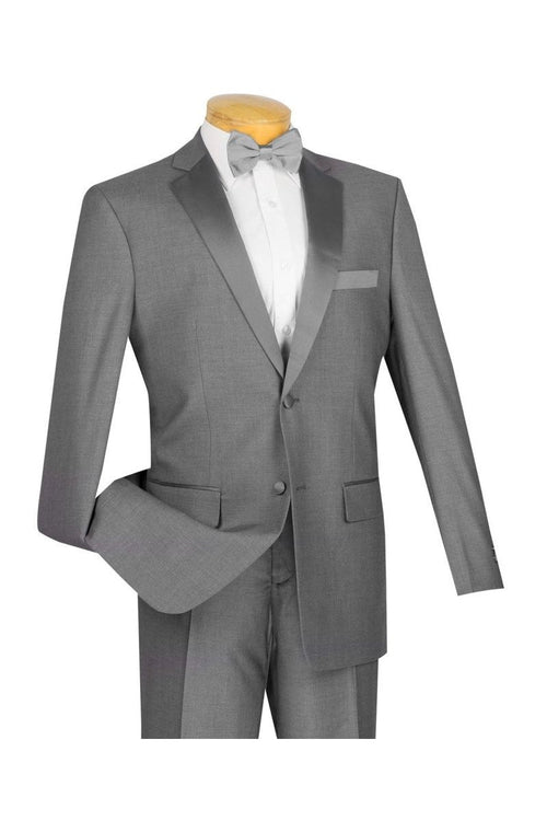 "Giorgio" Grey Vinci Tuxedo (2-Piece Set)