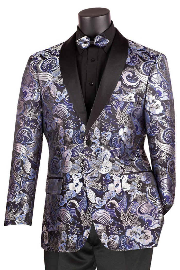 Mateo II Teal Tuxedo Jacket (Separates) by Vinci