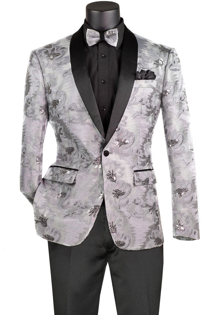 Komodo Black Tuxedo Jacket (Separates) by Vinci