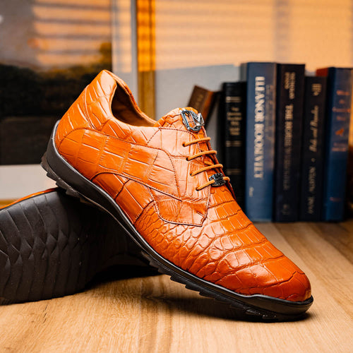 Marco Di Milano Vulcan Honey Leather Loafers