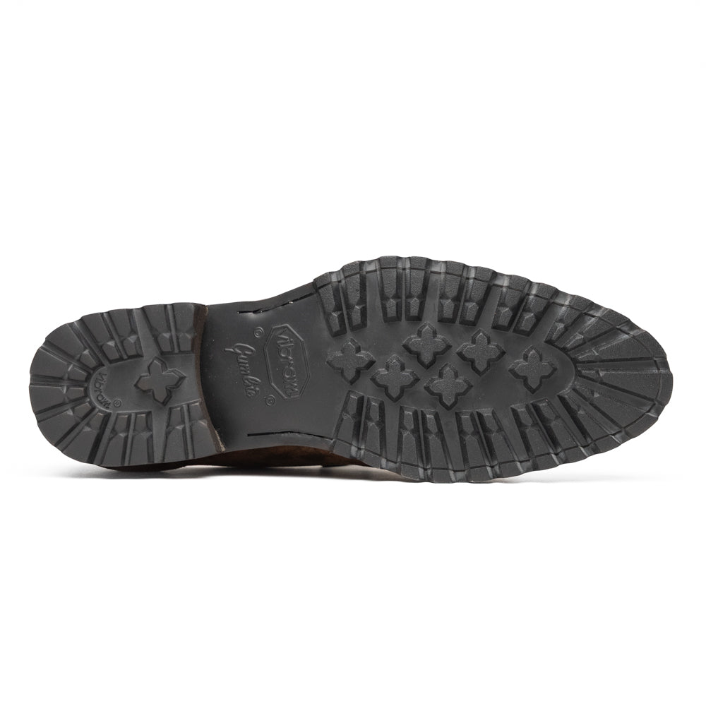 Zelli Wallaby Italian Suede Lace Up Chocolate (26-303-CHO)