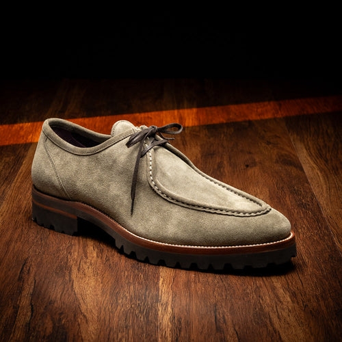Zelli Wallaby Italian Suede Lace Up Sage (26-303-SGE)