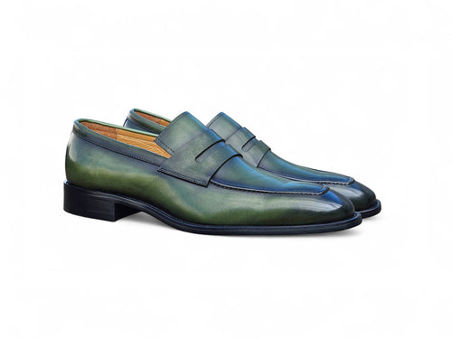 Patina Finished Penny Loafer
