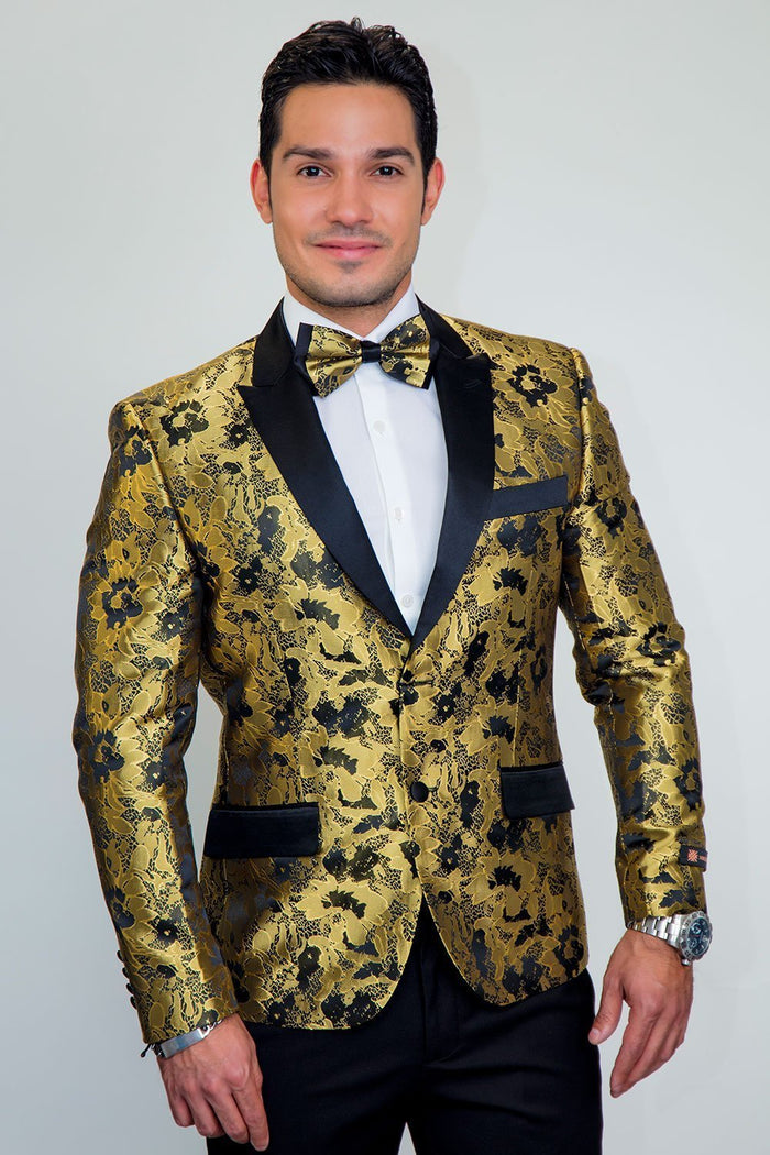Amsterdam Black Tuxedo Jacket (Separates) by Xander Xiao