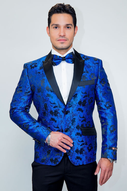 Amsterdam Red Tuxedo Jacket (Separates) by Xander Xiao
