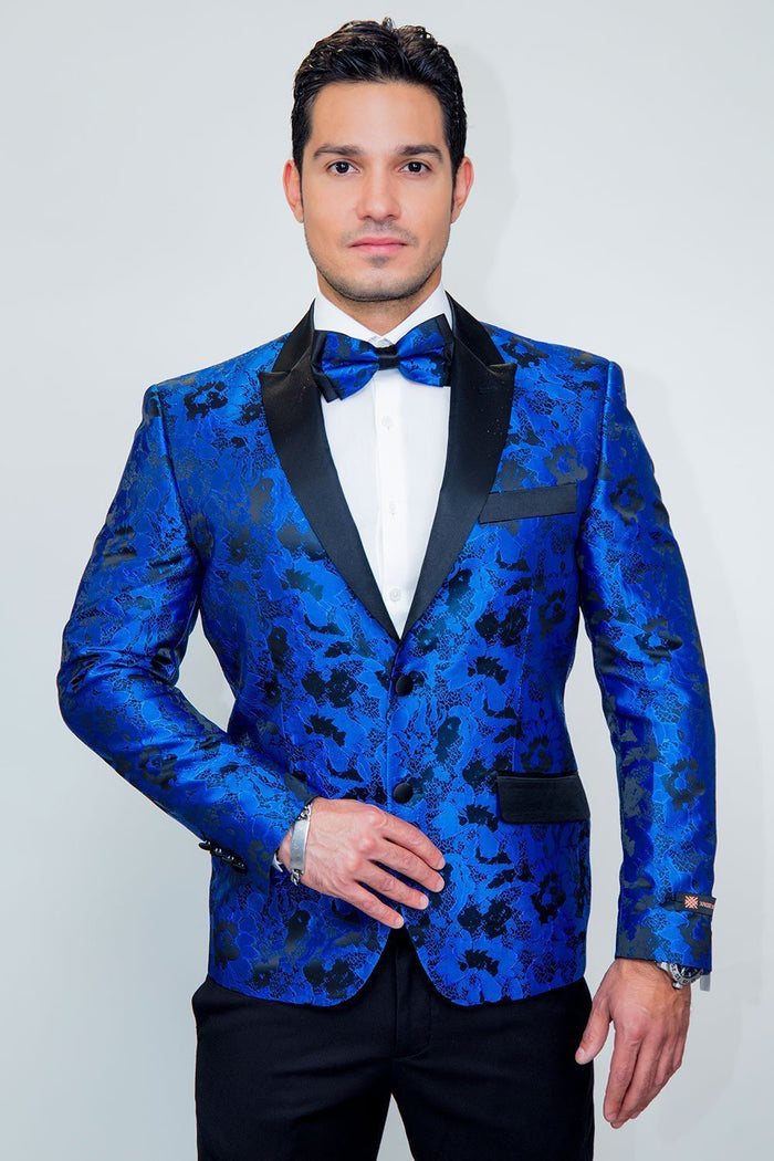 Amsterdam Red Tuxedo Jacket (Separates) by Xander Xiao
