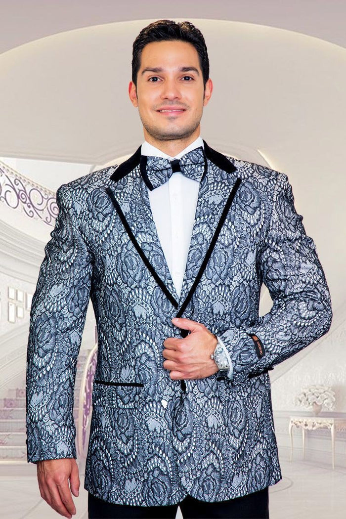 Monte Carlo Red Tuxedo Jacket (Separates) by Xander Xiao
