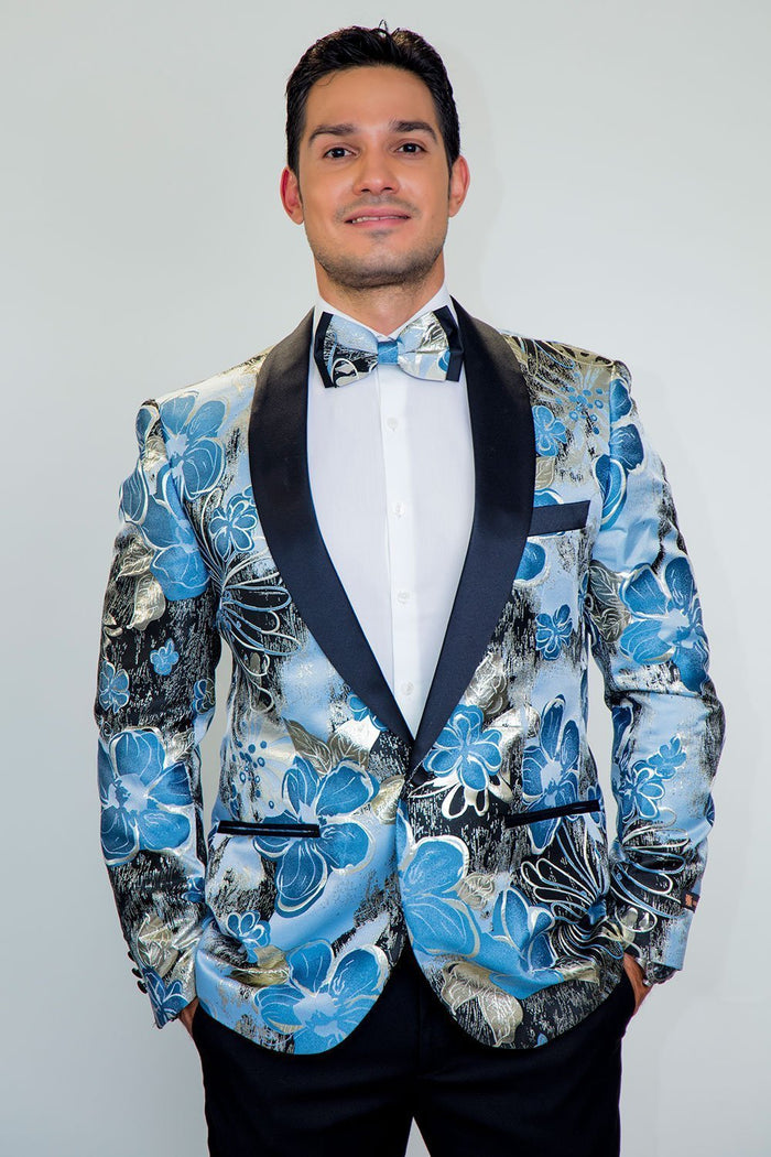 Monte Carlo Black Tuxedo Jacket (Separates) by Xander Xiao