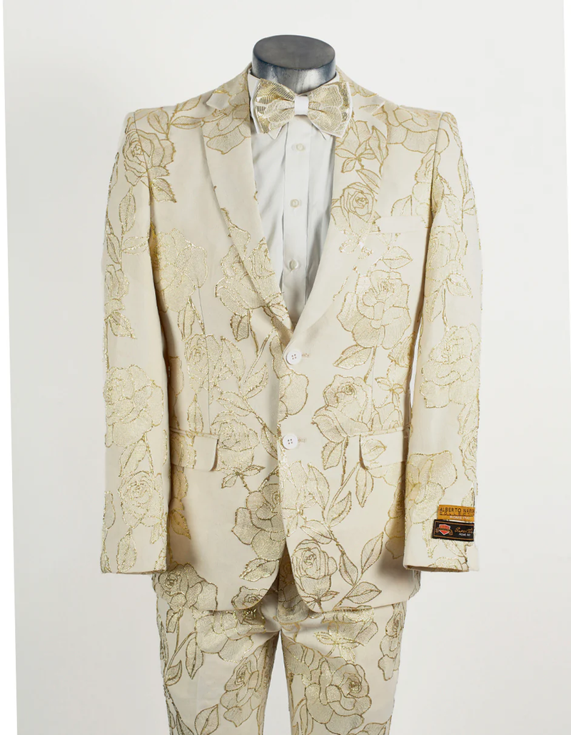 White Prom Suit - White Prom Tuxedo  - White Wedding  2 Button  Tuxedo