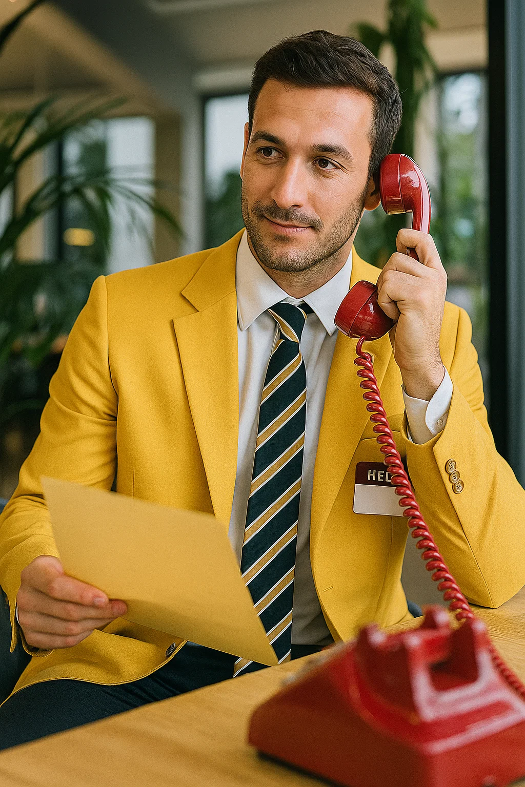 yellow-suit