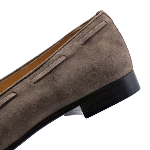 Zelli Naples Suede Tassel Loafers in Mocha | A Versatile Italian Classic