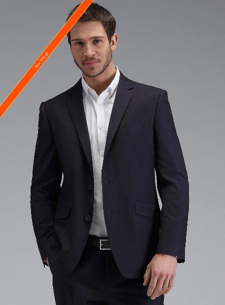 Navy Tonic Slim narrow Style Fit Suit 2-Button 
